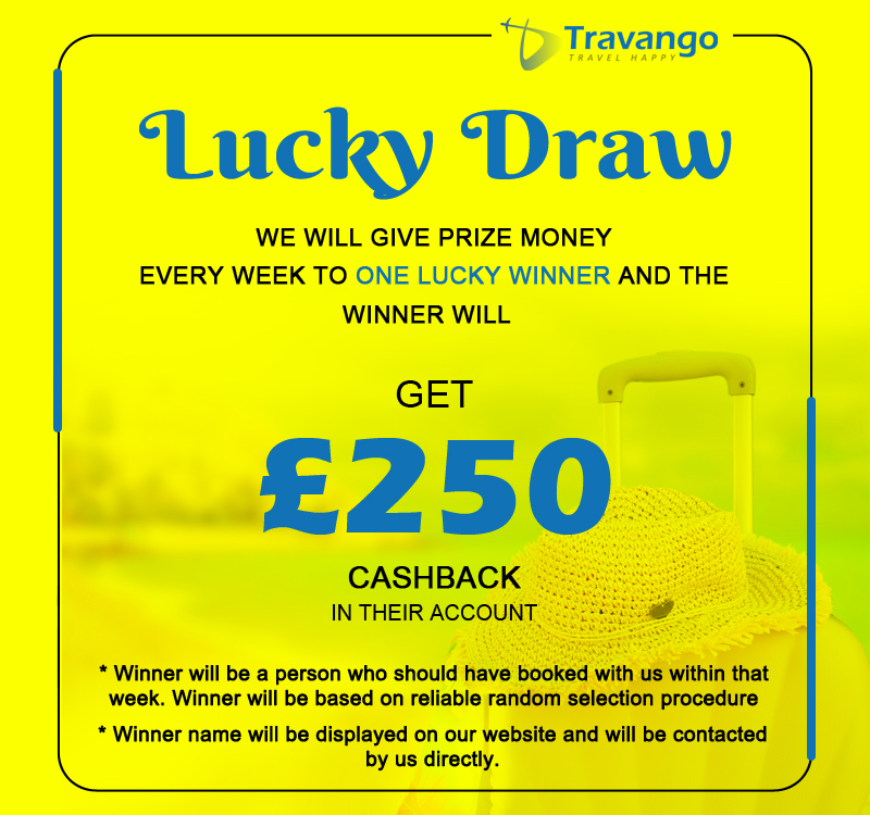 Lucky Draw winner would get £250