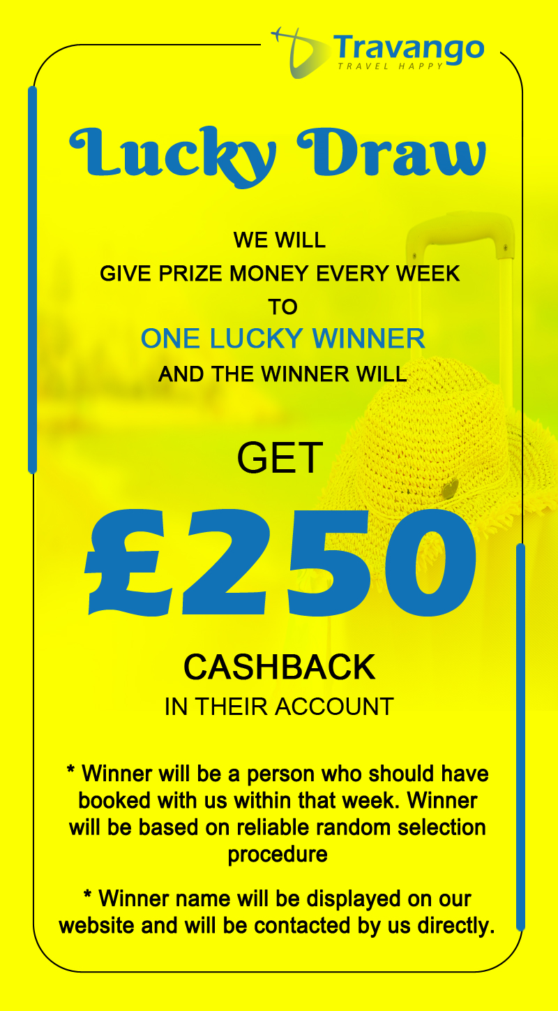 Lucky Draw winner would get £250